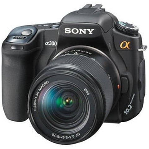 Sony Alpha 300 DSLR-A300 10.2M + 18-70mm, B - CeX (UK): - Buy
